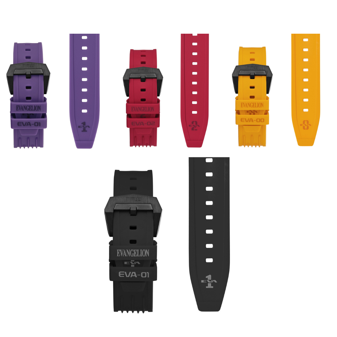 Solvil et Titus × EVANGELION Quest Set (3 pcs) — EVA-01, EVA-02 & EVA-00 Automatic