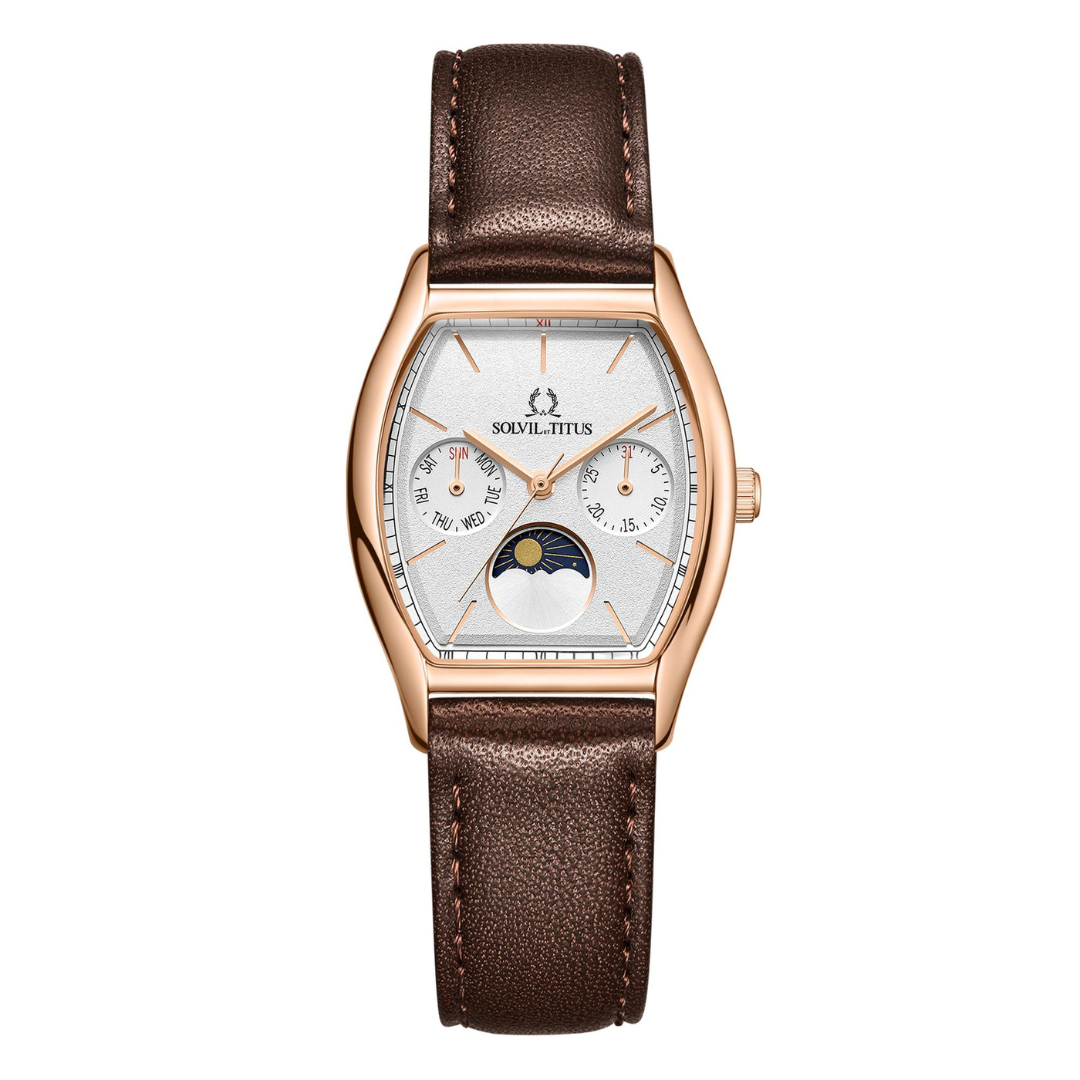 Barista Multi-Function Quartz Leather Women Watch W06-03324-002