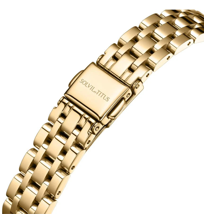 Barista 3 Hands Date Quartz Stainless Steel Women Watch W06-02825-024