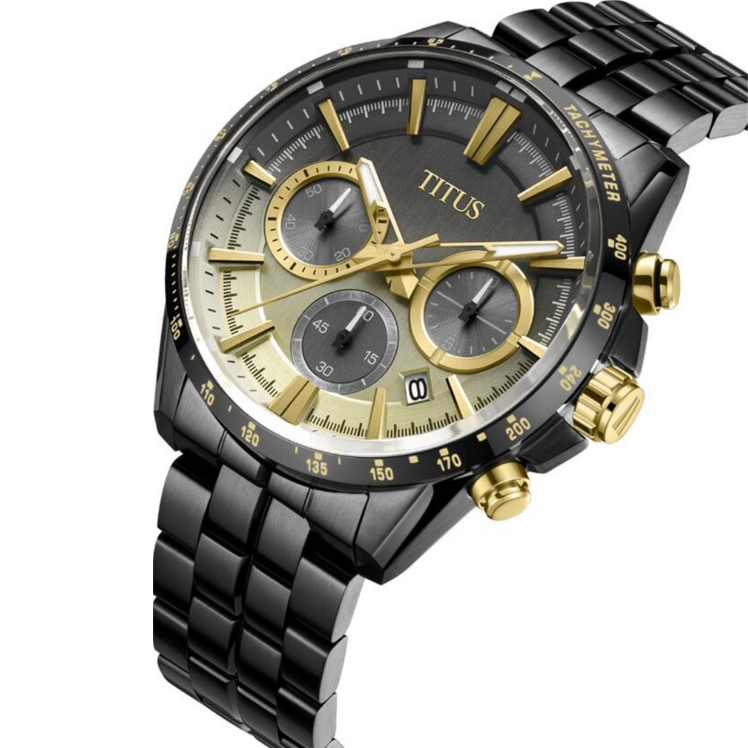 Saber Chronograph Quartz Stainless Steel Men Watch W06-03327-005