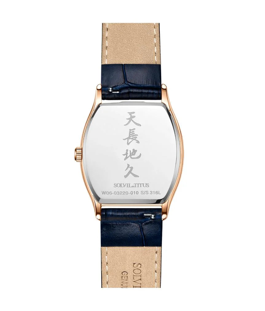 Barista Multi-Function Day/Night Quartz Leather Women Watch W06-03220-010