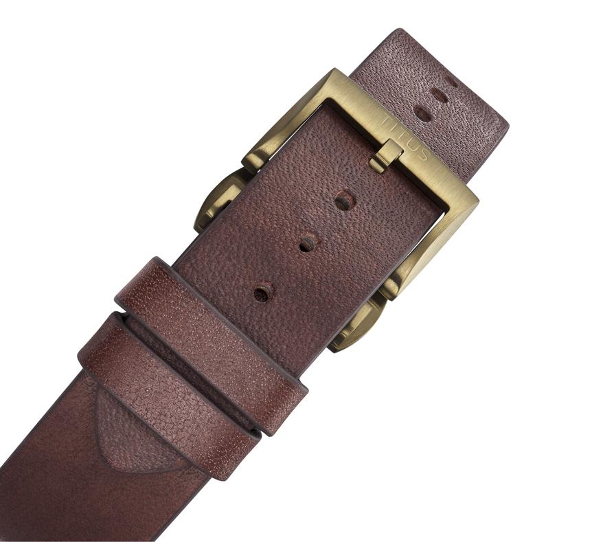 Exquisite 3 Hands Automatic Leather Men Watch W06-03299-003