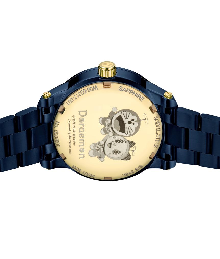 Solvil et Titus x Doraemon Limited Edition Multi-Function Quartz Stainless Steel Women Watch W06-03317-001