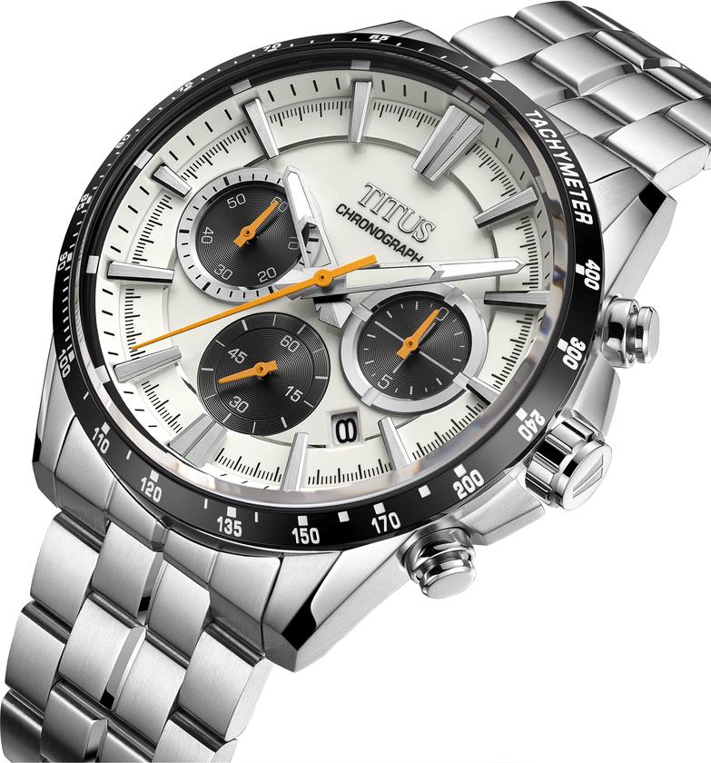 Saber Chronograph Quartz Stainless Steel Men Watch W06-03337-002