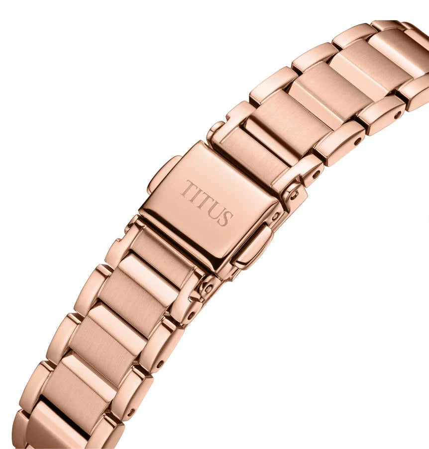 Fair Lady 3 Hands Date Quartz Stainless Steel Women Watch W06-03373-005