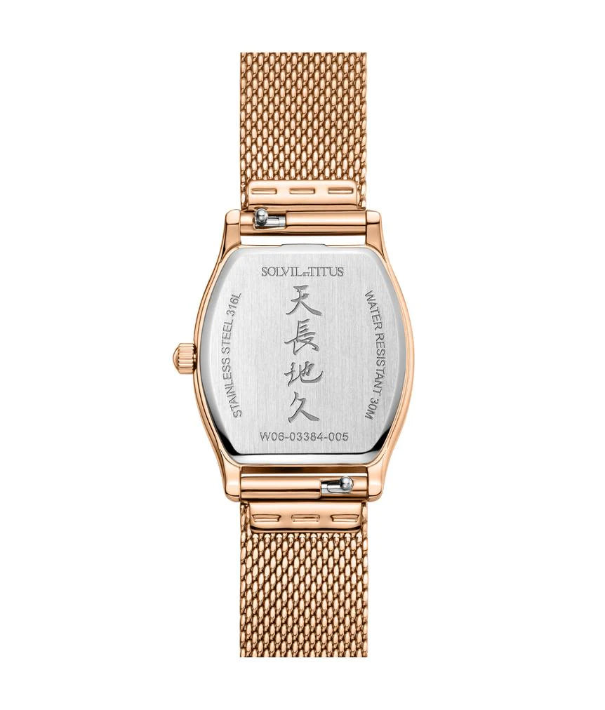 Barista 3 Hands Date Quartz Stainless Steel Women Watch W06-03384-005