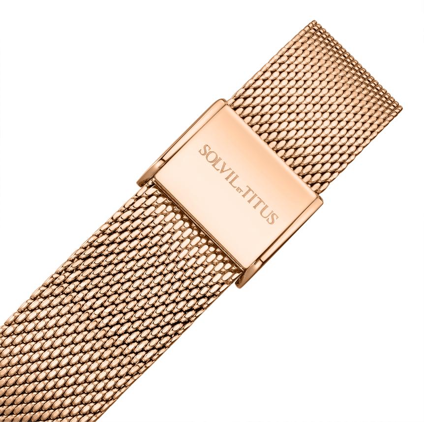Barista 3 Hands Date Quartz Stainless Steel Women Watch W06-03384-005