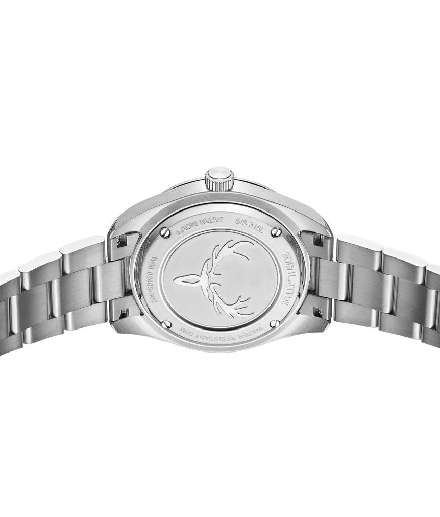 Cervus 3 Hands Mechanical Stainless Steel Men Watch W06-03403-002