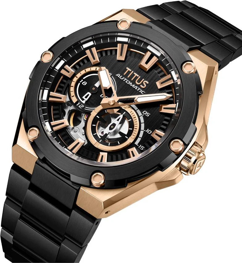 Voyager Multi-Function Automatic Stainless Steel Men Watch W06-03410-003