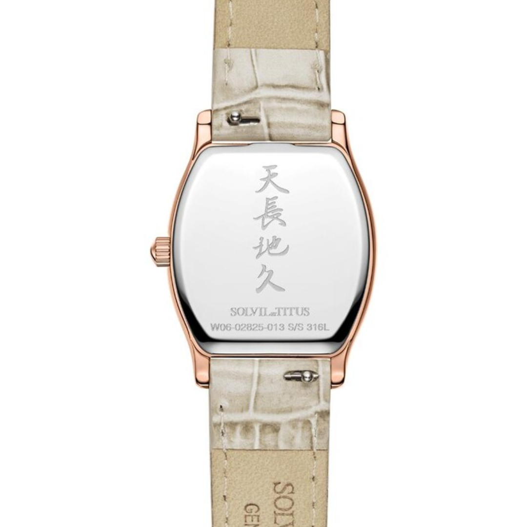 Barista 3 Hands Date Quartz Leather Women Watch W06-02825-013