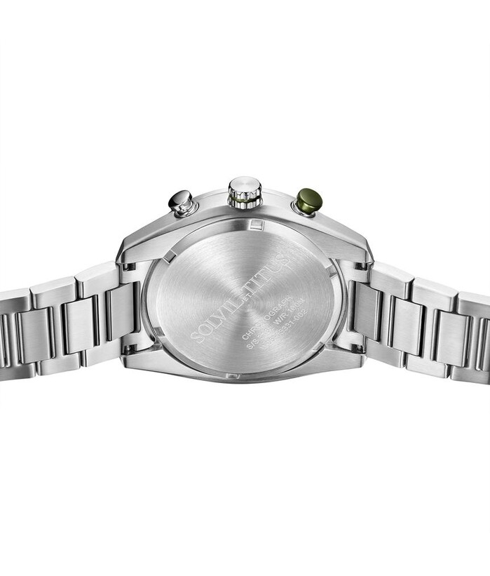 Modernist Chronograph Quartz Stainless Steel Men Watch W06-03331-002