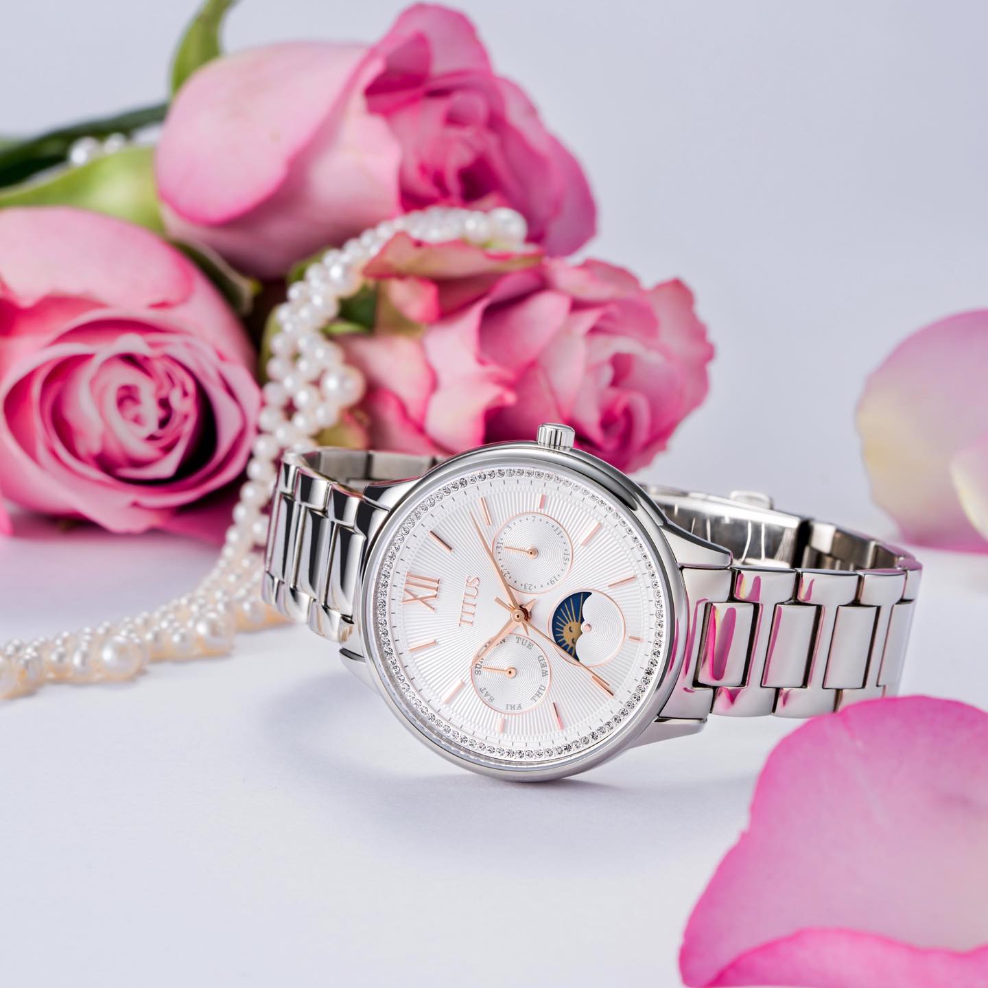 Fashionista Multi-Function Quartz Stainless Steel Women Watch W06-03208-001