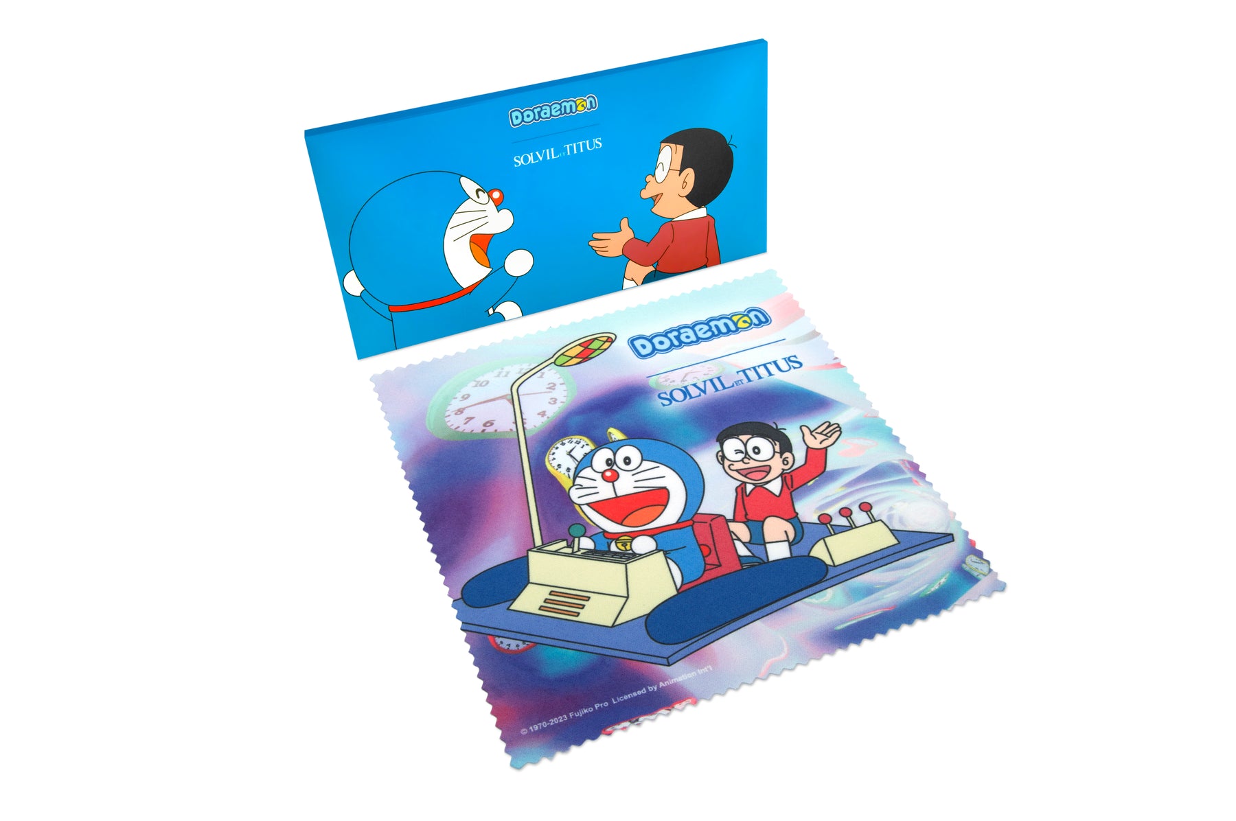 Solvil et Titus x Doraemon Limited Edition 3 Hands Quartz Stainless Steel Women Watch W06-03316-001