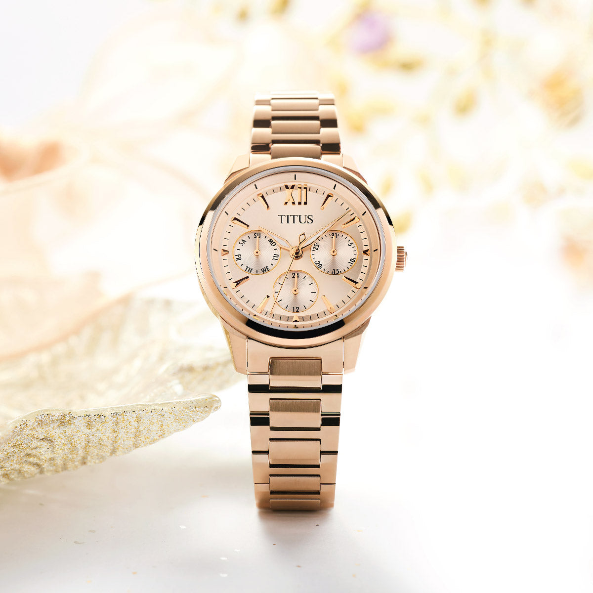 Fashionista Multi-Function Quartz Stainless Steel Women Watch W06-03346-007