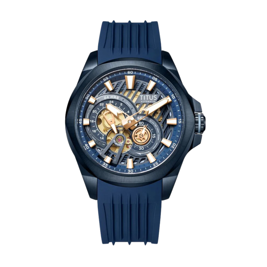 Quest Multi-Function Automatic Silicone Men Watch W06-03342-003
