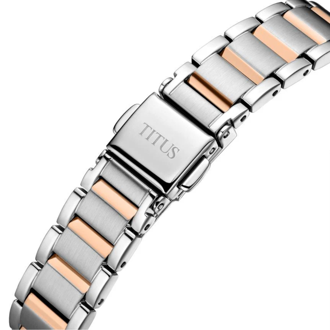 Fair Lady 3 Hands Date Quartz Stainless Steel Women Watch W06-03373-002