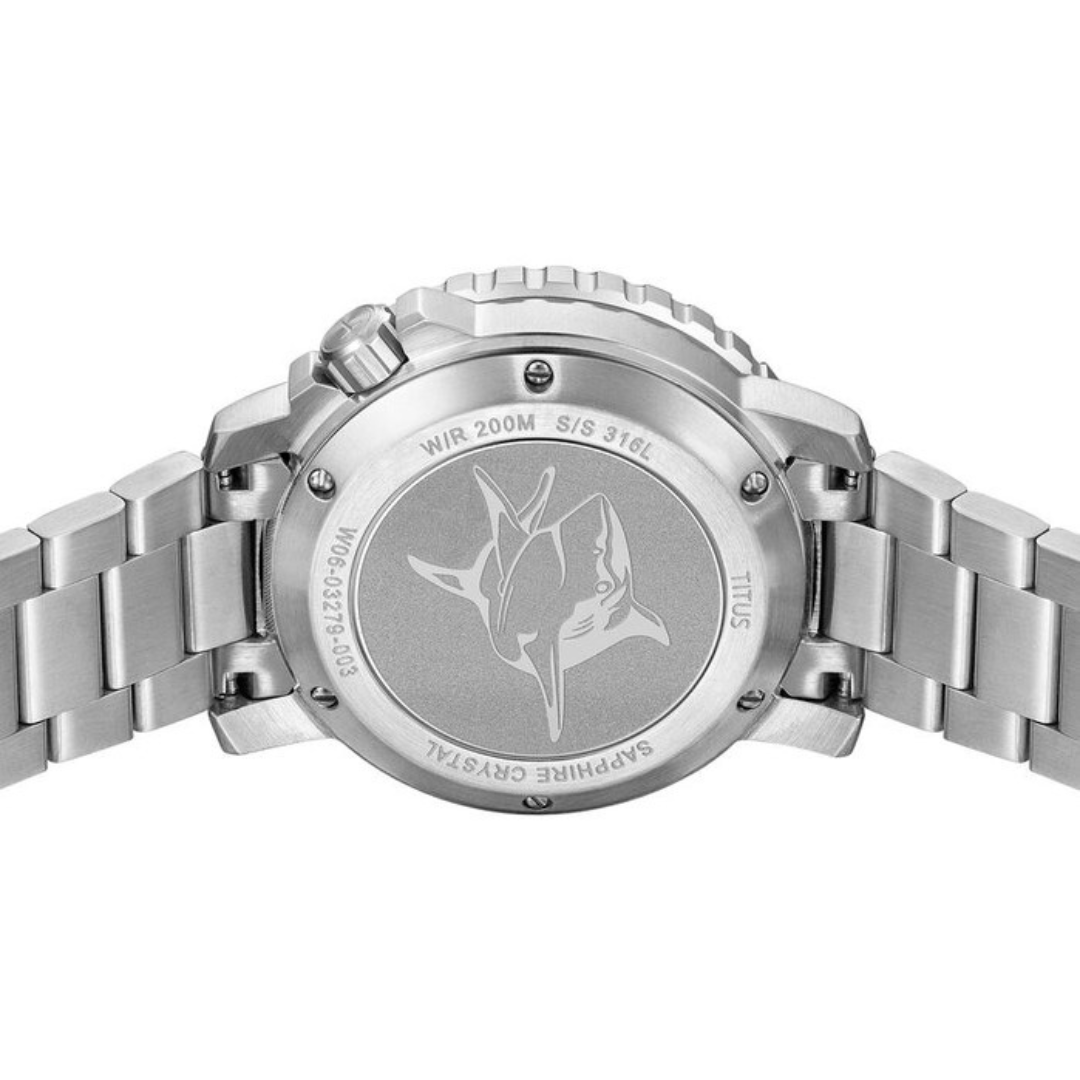 The Cape 3 Hands Mechanical Stainless Steel Men Watch W06-03279-003