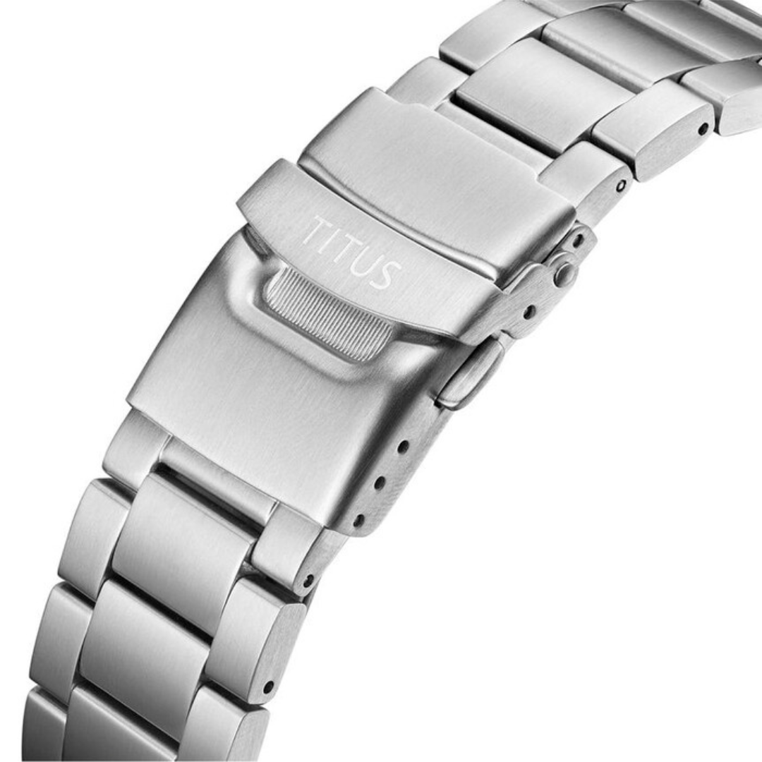 The Cape 3 Hands Mechanical Stainless Steel Men Watch W06-03279-003