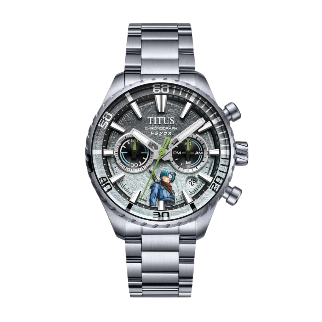 Solvil et Titus x Dragon Ball Super Limited Edition Saber "Trunks" Chronograph Quartz Stainless Steel Watch W06-03392-004