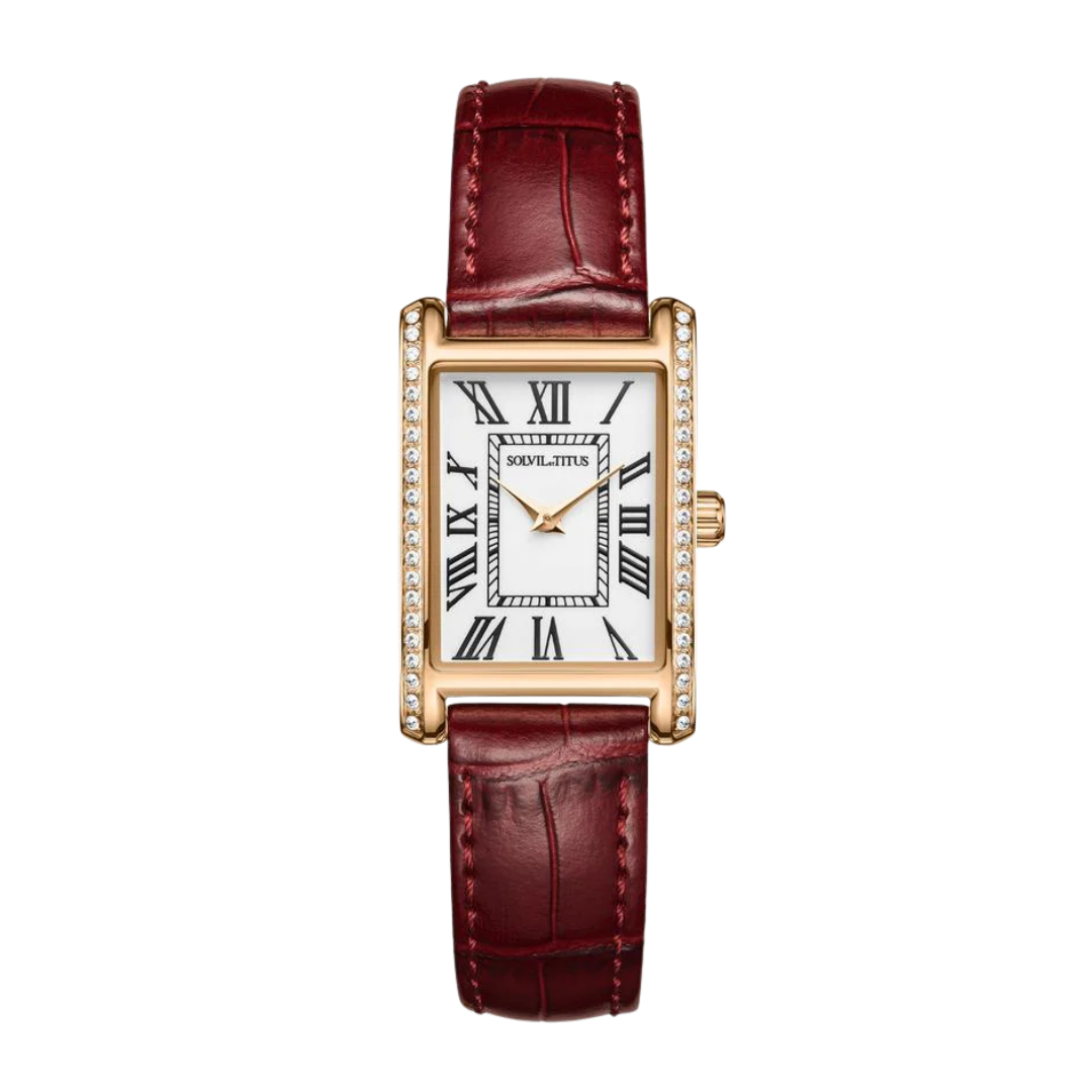 Fair Lady 2 Hands Date Quartz Leather Women Watch W06-03400-003