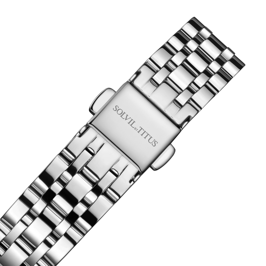 Barista 3 Hands Date Quartz Stainless Steel Women Watch W06-02825-018