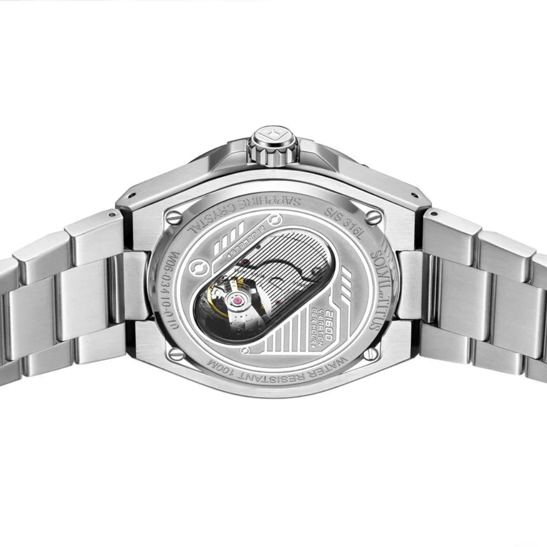 Voyager Multi-Function Automatic Stainless Steel Men Watch W06-03410-010
