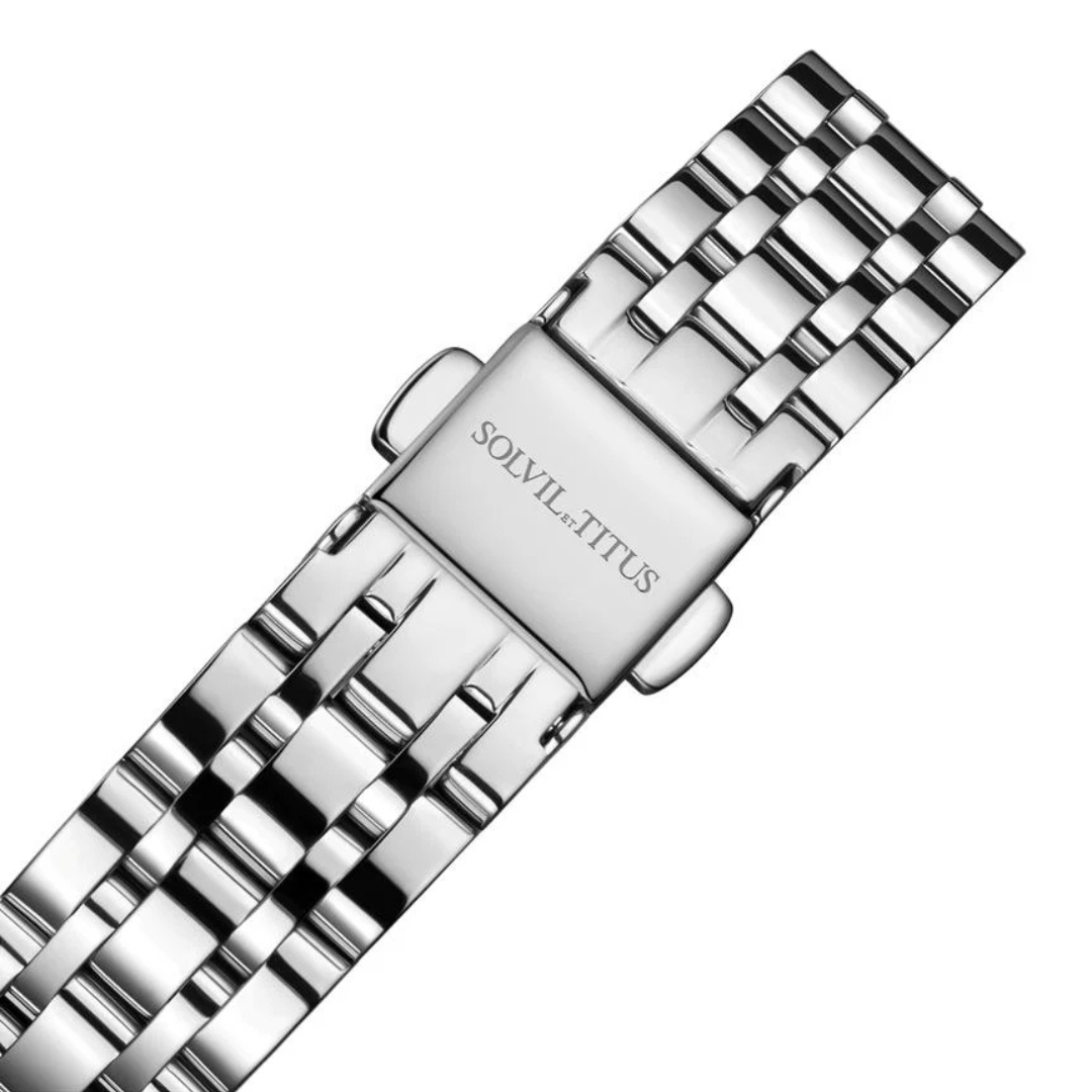 Barista 3 Hands Date Quartz Stainless Steel Women Watch W06-02825-019