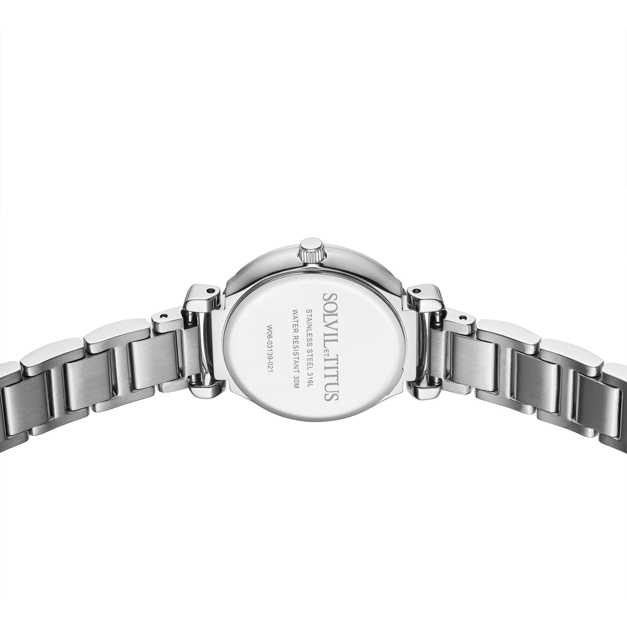 Fair Lady 3 Hands Date Quartz Stainless Steel Women Watch W06-03139-021