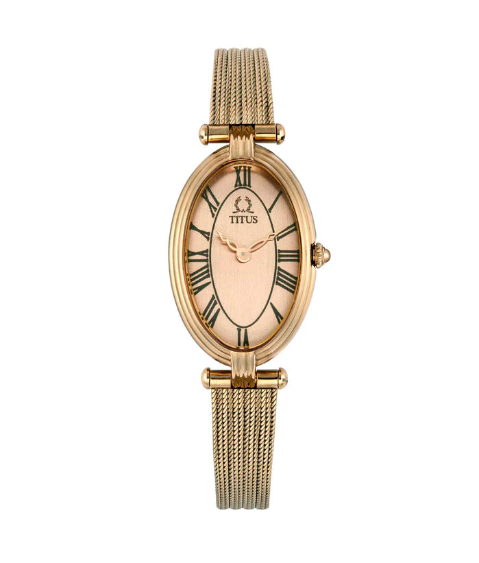 Once 2 Hands Quartz Stainless Steel Women Watch W06-03207-012