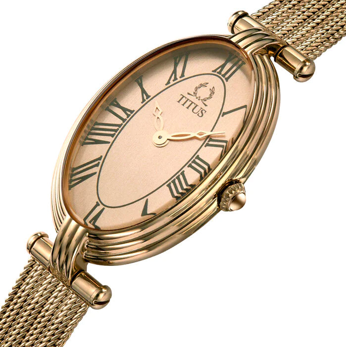 Once 2 Hands Quartz Stainless Steel Women Watch W06-03207-012