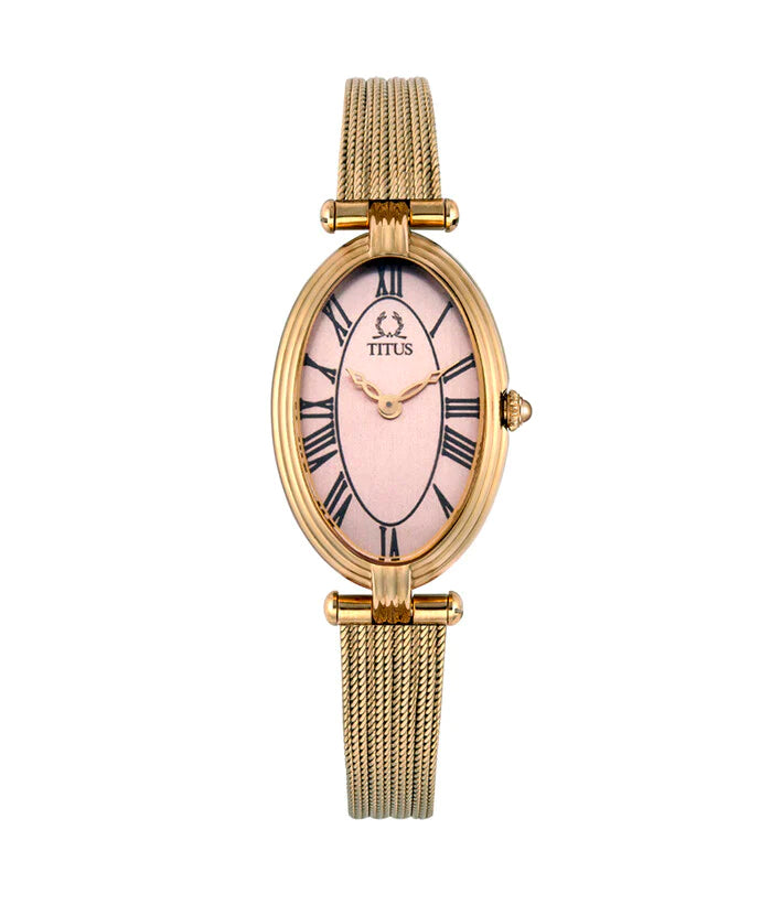 Once 2 Hands Quartz Stainless Steel Women Watch W06-03207-013