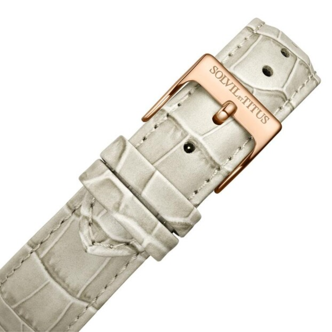 Barista Multi-Function Day/Night Quartz Leather Women Watch W06-03220-009