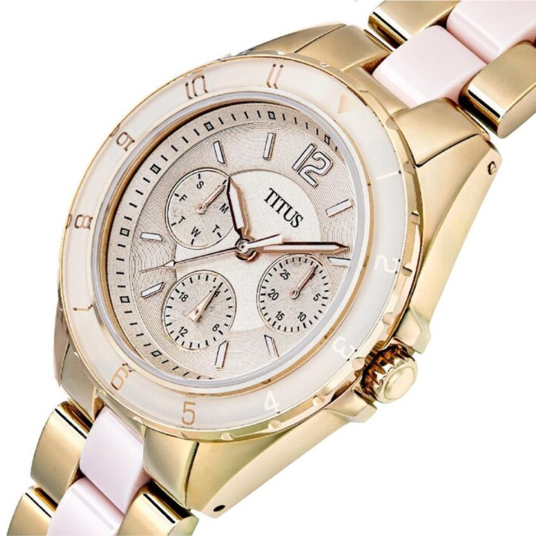 Perse Multi-Function Quartz Stainless Steel Women Watch W06-03248-003