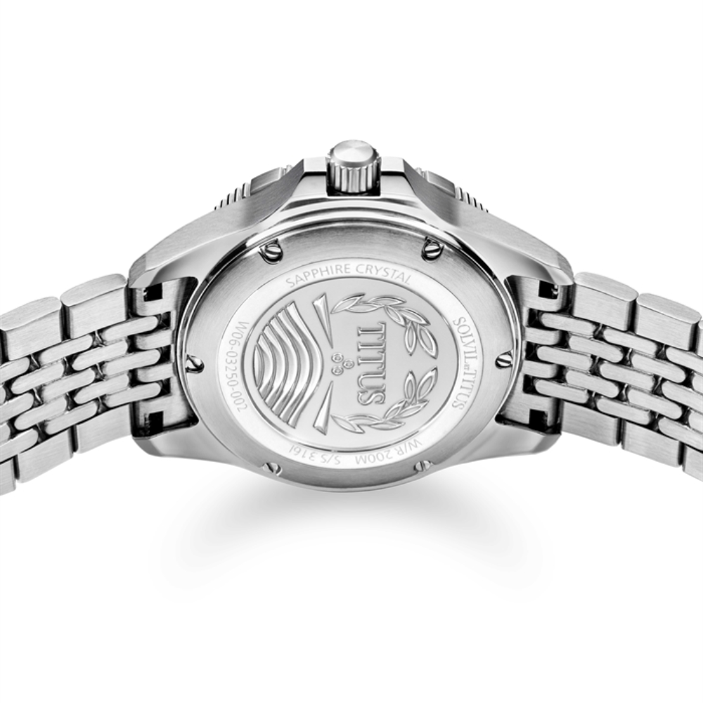 Valor 3 Hands Date Mechanical Stainless Steel Men Watch W06-03250-002