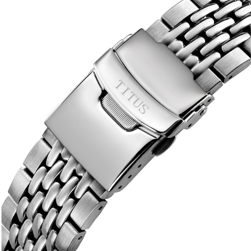 Valor 3 Hands Date Mechanical Stainless Steel Men Watch W06-03250-002