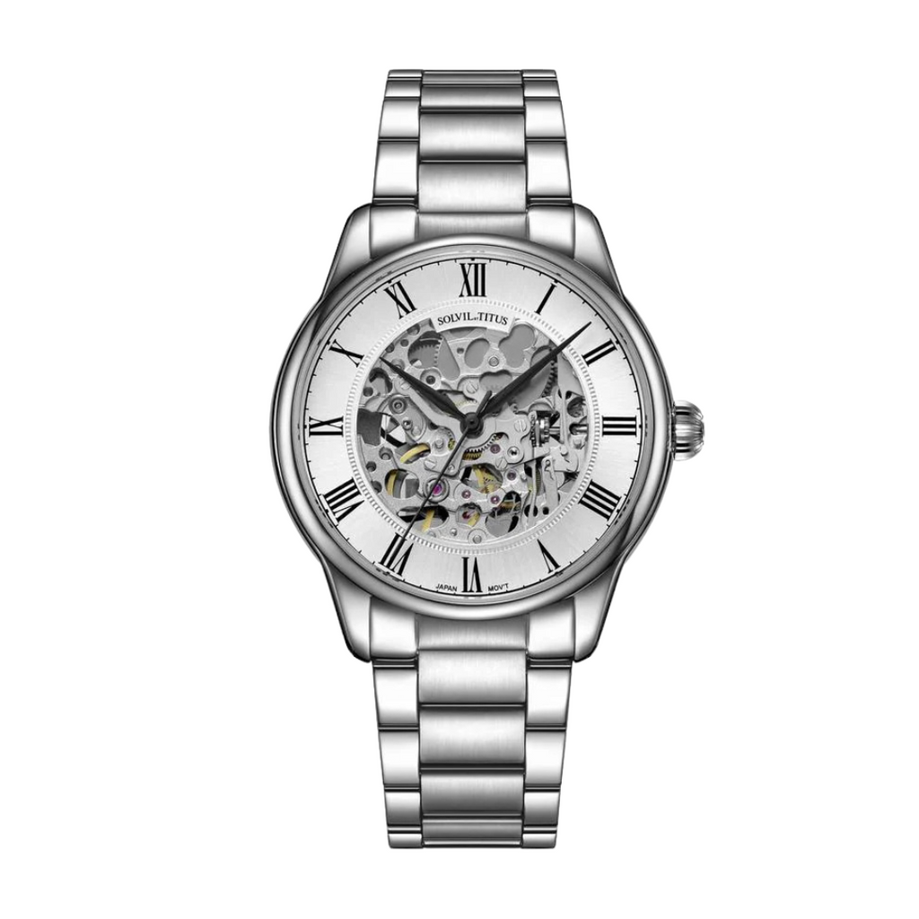 Classic 3 Hands Automatic Men's Watch W06-03309-007 | Solvil et Titus