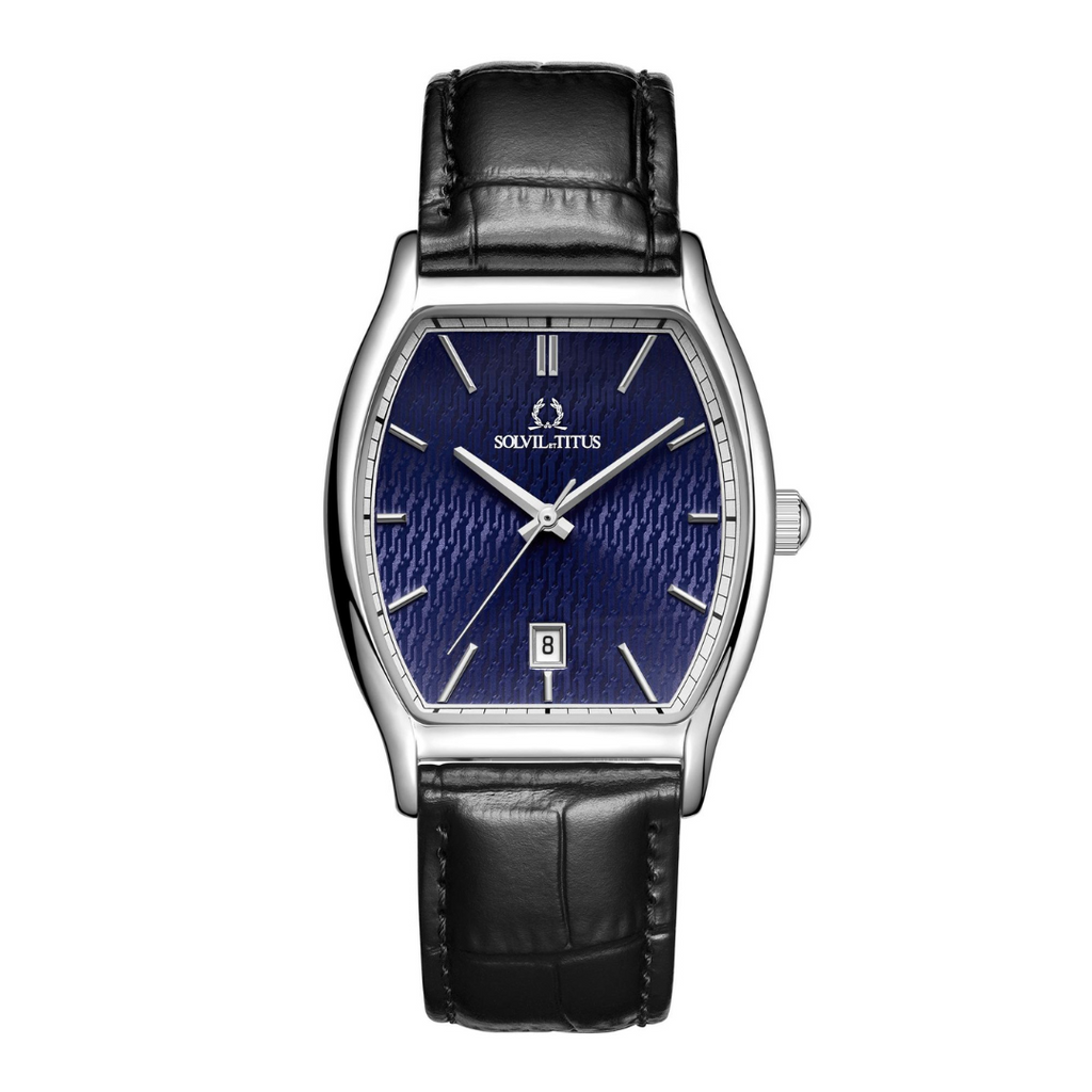 Barista 3 Hands Date Quartz Leather Men Watch W06 03325 002