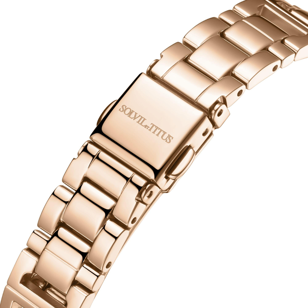 Barista 3 Hands Date Quartz Stainless Steel Women Watch W06-03326-003