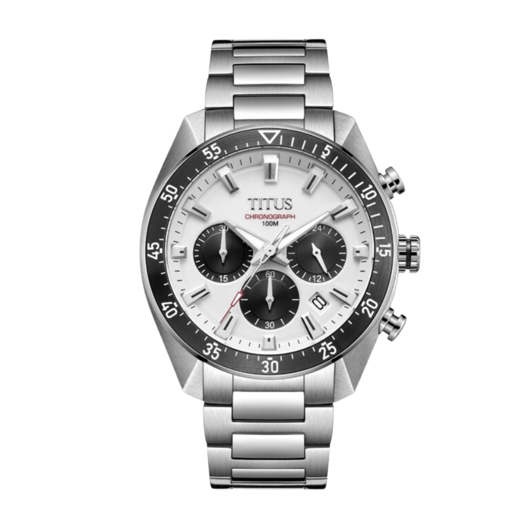 Modernist Chronograph Quartz Stainless Steel Men Watch W06-03338-001
