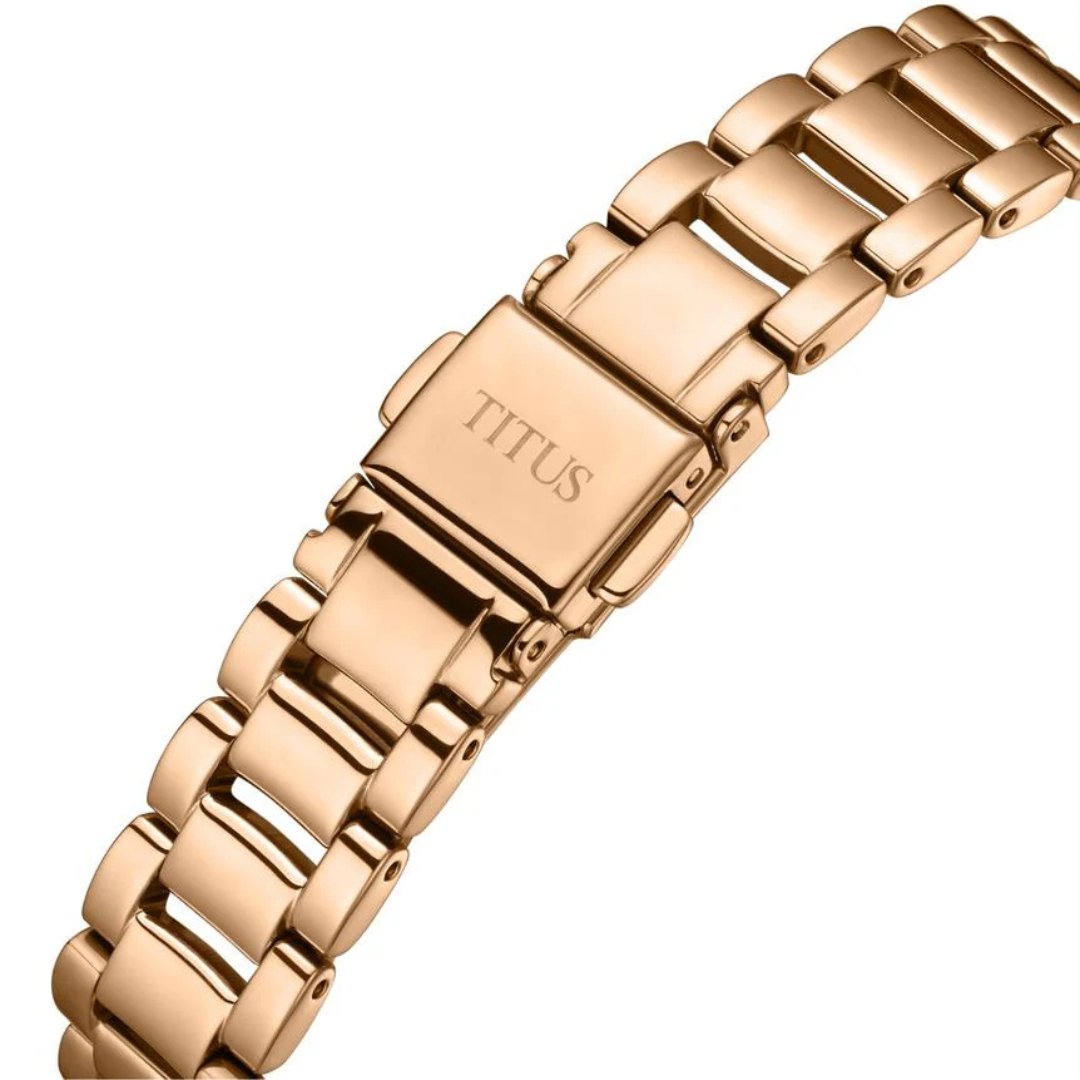 Fair Lady 3 Hands Date Quartz Stainless Steel Women Watch W06-03354-002