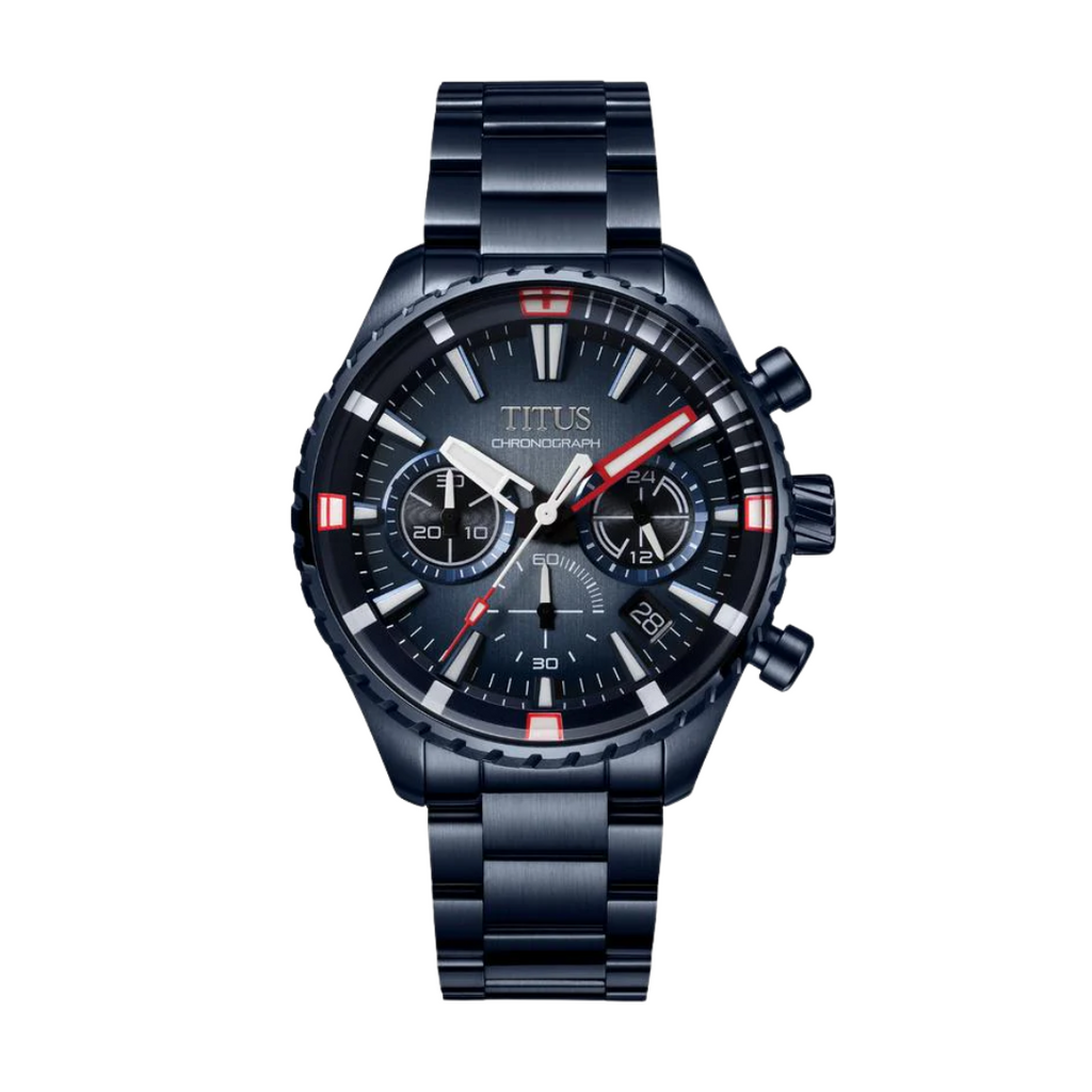 「tellurium」 Saber Chronograph Men's Watch W06-03364-003 | Solvil et Titus
