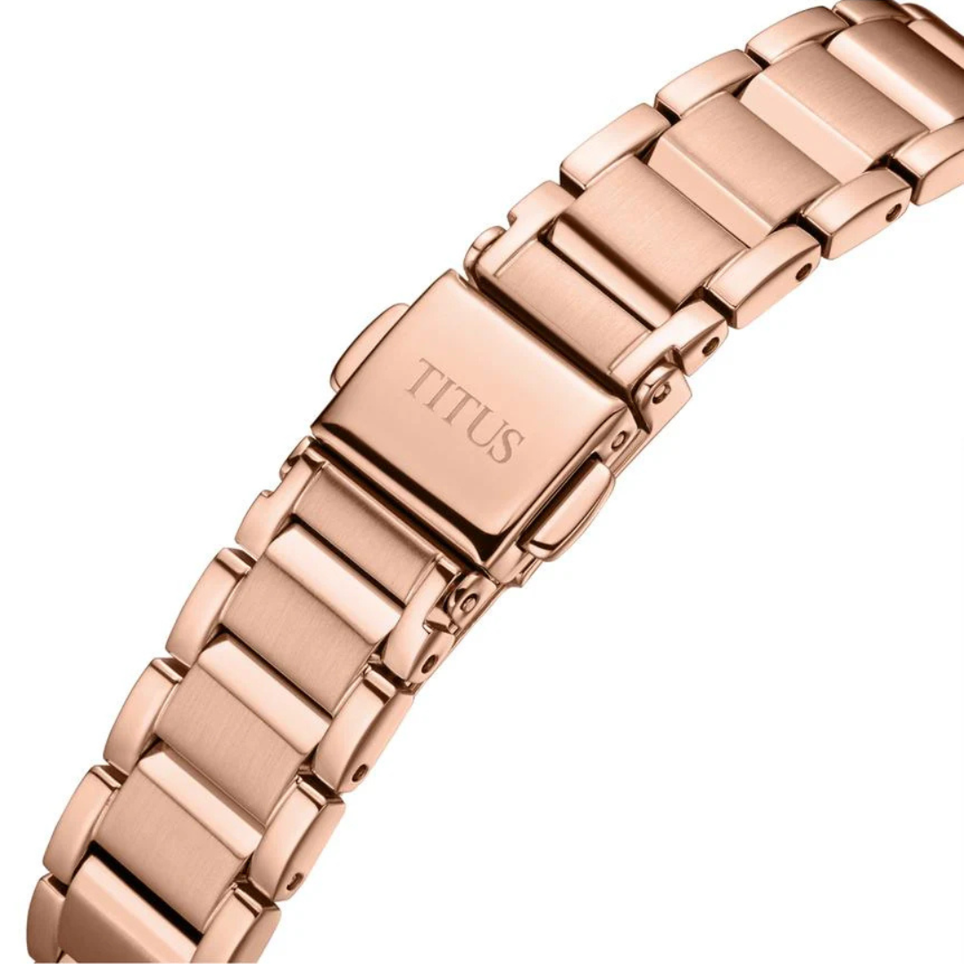 Fair Lady 3 Hands Date Quartz Stainless Steel Women Watch W06-03373-005