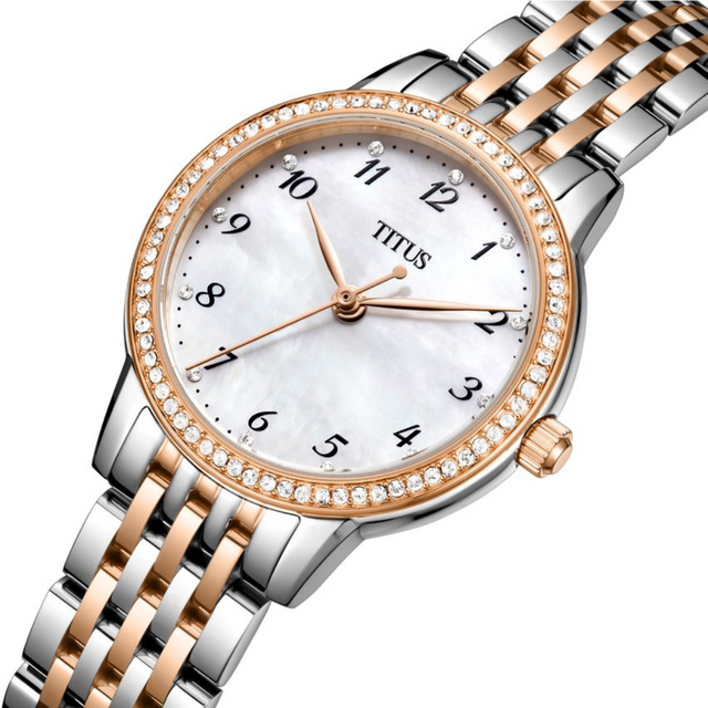 Fair Lady 3 Hands Quartz Stainless Steel Women Watch W06-03374-003