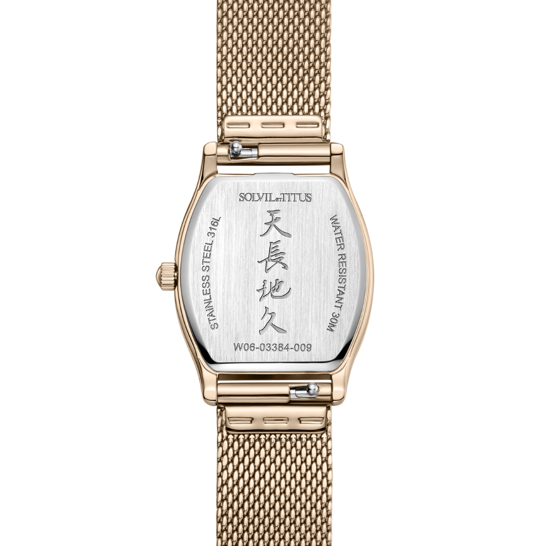 Barista 3 Hands Quartz Stainless Steel Women Watch W06-03384-009