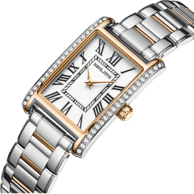 Fair Lady 2 Hands Date Quartz Stainless Steel Women Watch W06-03400-001
