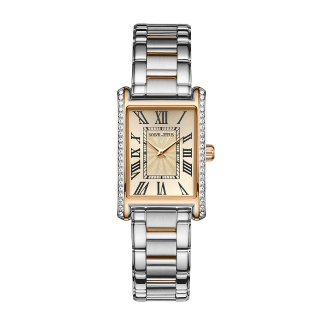 Fair Lady 2 Hands Date Quartz Stainless Steel Women Watch W06-03400-002