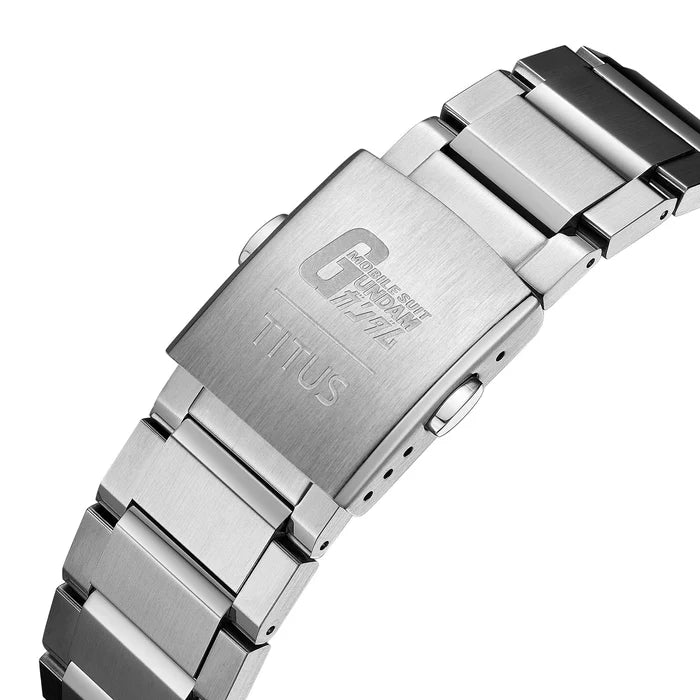 Solvil et Titus x Mobile Suit Gundam 'RX-78-2 Gundam' Limited Edition Voyager Mechanical Stainless Steel Men Watch W06-03405-001