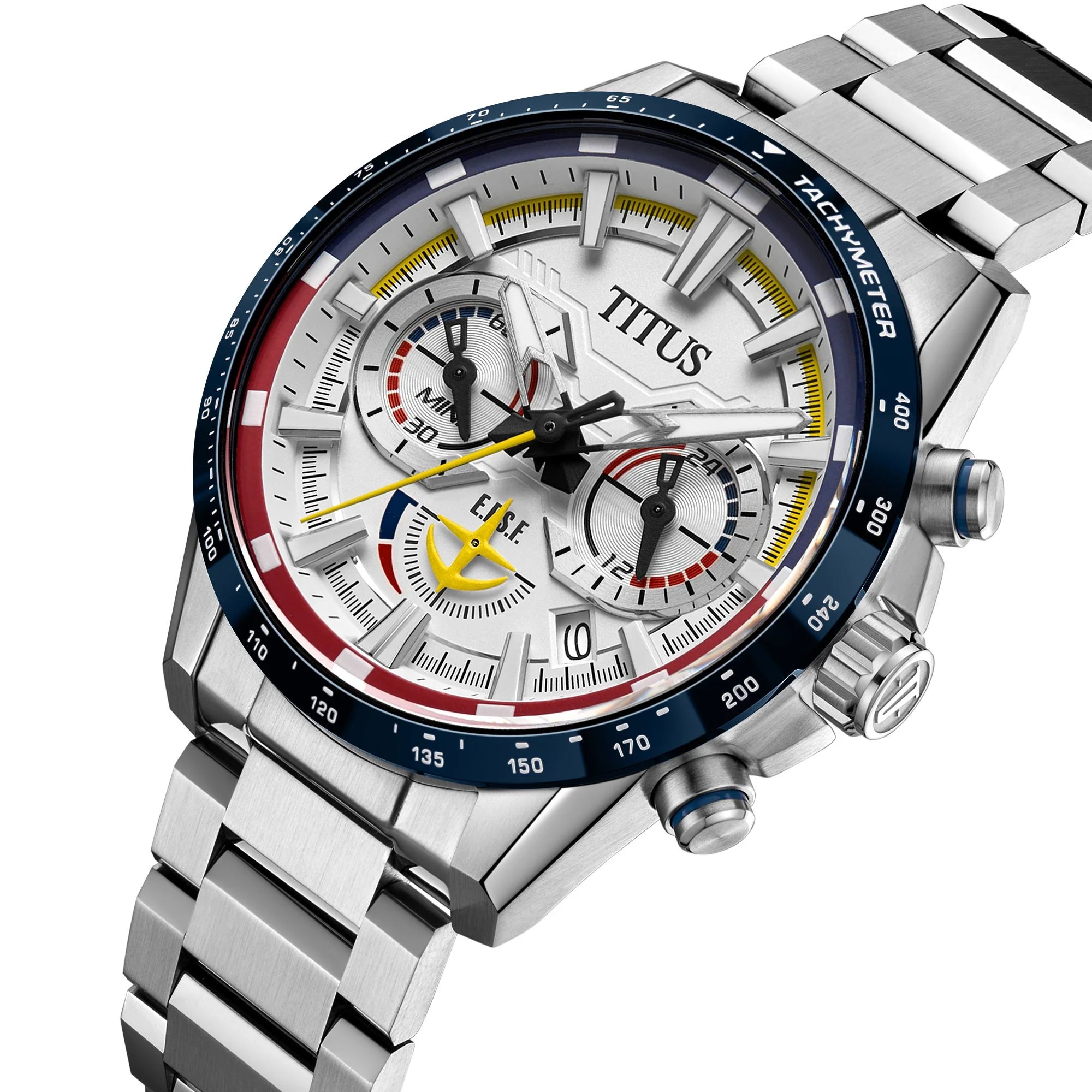 Solvil et Titus x Mobile Suit Gundam 'RX-78-2 Gundam' Limited Edition Saber Chronograph Men Watch W06-03407-001