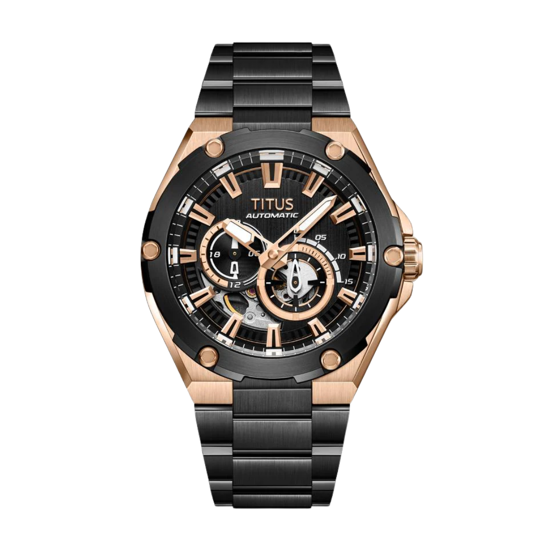 Voyager Multi-Function Automatic Stainless Steel Men Watch W06-03410-003