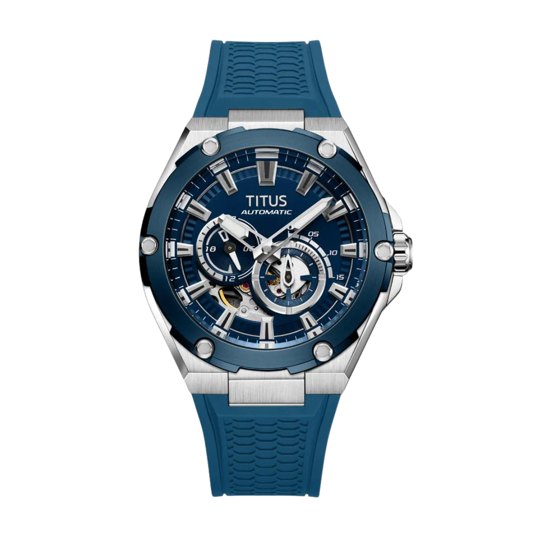 Voyager Multi-Function Automatic Silicone Men Watch W06-03410-005